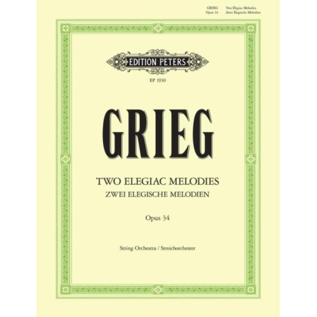 Two Elegiac Melodies Op. 34