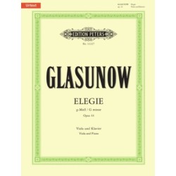 Elegie for viola & piano Op.44