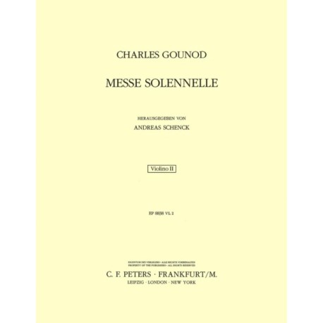 Messe solennelle (Cacilienmesse)