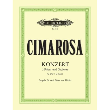 Concerto in G for 2 Flutes & Orchestra