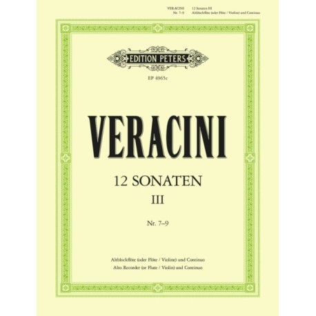 12 Sonatas Op.1 Vol.3