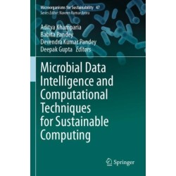 Microbial Data Intelligence and Computational Techniques for Sustainable Computing