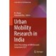 Urban Mobility Research in India: Select Proceedings of UMI Research Symposium 2023