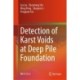 Detection of Karst Voids at Deep Pile Foundation