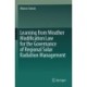 Learning from Weather Modification Law for the Governance of Regional Solar Radiation Management