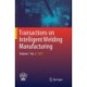 Transactions on Intelligent Welding Manufacturing: Volume I No. 2 2017