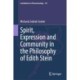 Spirit, Expression and Community in the Philosophy of Edith Stein