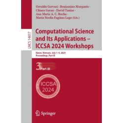 Computational Science and Its Applications – ICCSA 2024 Workshops: Hanoi, Vietnam, July 1–4, 2024, Proceedings, Part III