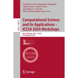 Computational Science and Its Applications – ICCSA 2024 Workshops: Hanoi, Vietnam, July 1–4, 2024, Proceedings, Part I