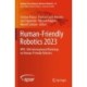 Human-Friendly Robotics 2023: HFR: 16th International Workshop on Human-Friendly Robotics