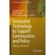 Geospatial Technology to Support Communities and Policy: Pathways to Resiliency