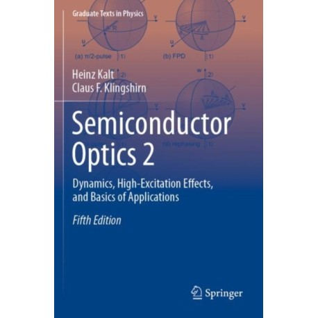 Semiconductor Optics 2: Dynamics, High-Excitation Effects, and Basics of Applications