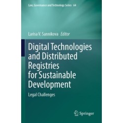 Digital Technologies and Distributed Registries for Sustainable Development: Legal Challenges