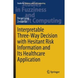Interpretable Three-Way Decision with Hesitant Risk Information and Its Healthcare Application