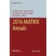 2016 MATRIX Annals