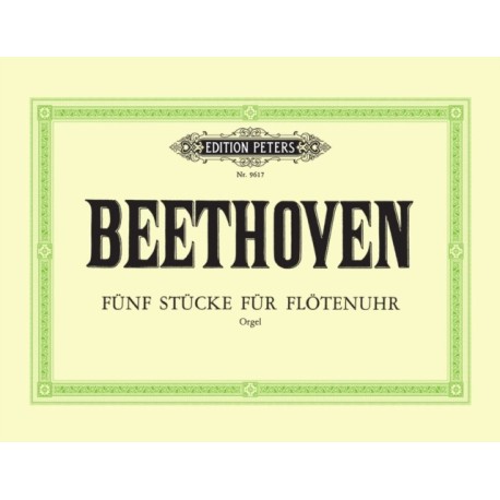 Five Pieces for Flute Clock WoO 33