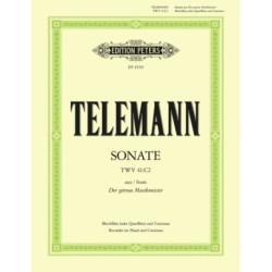 Sonata in C form 'Getreuen Musikmeister'