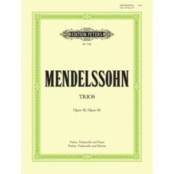 Piano Trios in D minor Op.49- C minor Op.66