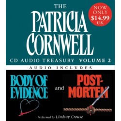 Patricia Cornwell CD Audio Treasury Volume Two Low Price: Includes Body of Evidence and Post Mortem