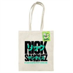 Rick And Morty (If God Exists) Natural Tote Bag