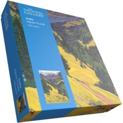 The The Kien Valley With The Bluemlisalp Massif - National Gallery 1000 Piece Jigsaw Puzzle