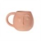 Sass & Belle Face Mug Matt Pink