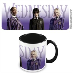 Wednesday (Nevermore Students) Black 11oz/315ml Coloured Inner Mug
