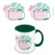 Pusheen Tropical Green 11oz/315ml Coloured Inner Mug