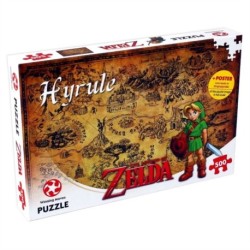 Zelda Hyrule Field 500 Piece Puzzle