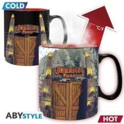 Jurassic Park Gate Heat Change Mug