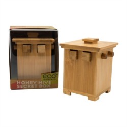 Honey Hive Secret Box Wooden Puzzle