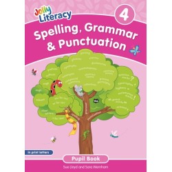 Spelling, Grammar & Punctuation Pupil Book 4: In Print Letters (British English edition)
