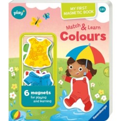 My First Magnetic Book: Match and Learn Colours