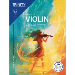 Trinity College London Violin Exam Pieces from 2025: Grade 6