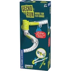 Gecko Run: Marble Run Flex-Corner Expansion Pack