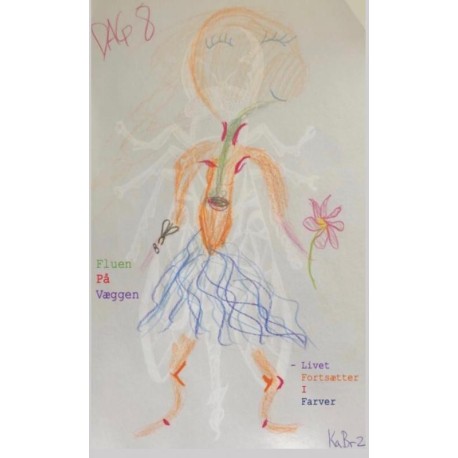 Fluen På Væggen - Livet Fortsætter i Farver