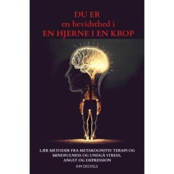 DU ER en bevidsthed i EN HJERNE I EN KROP: Lær metoder fra metakognitiv terapi og mindfulness og undgå stress, angst og depression