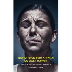 Højt at flyve, dybt at falde, og vejen tilbage.: En bog om livet med angst og depression