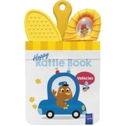 Happy Rattle Book: Vehicles