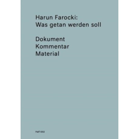 What Ought to Be Done: (HaFI 002)