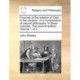A survey of the wisdom of God in the creation: or a compendium of natural philosophy. In three volumes. The second edition. ... Volume 1 of 3