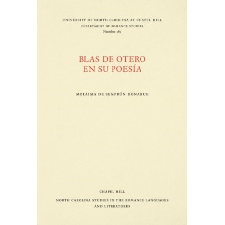 Blas De Otero En Su Poesia