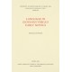 Language in Giovanni Verga's Early Novels