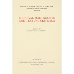 Medieval Manuscripts and Textual Criticism