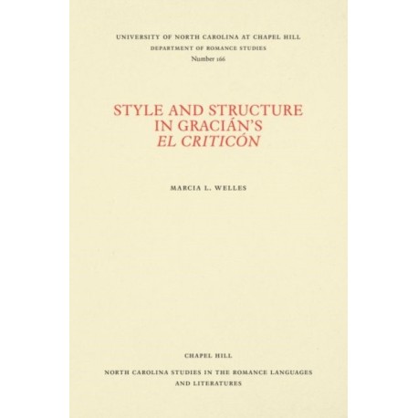 Style and Structure in Gracian's El Criticon