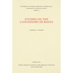 Studies on the Cancionero De Baena
