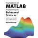 Foundations of MATLAB Programming for Behavioral Sciences: With Applications