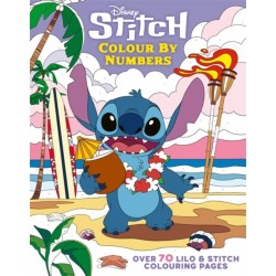 Disney Stitch Colour By Numbers: Over 70 Lilo & Stitch Colouring Pages