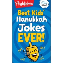 Best Kids' Hanukkah Jokes Ever!: Over 500 Hilarious Jokes for Hanukkah and Jewish Holidays, Fun-Filled Holiday-Themed Joke Book for Kids 6-12