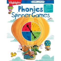 Highlights Learn-and-Play Phonics Spinner Games